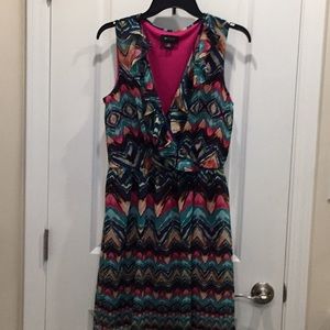 AB Studio faux wrap dress, size medium!
